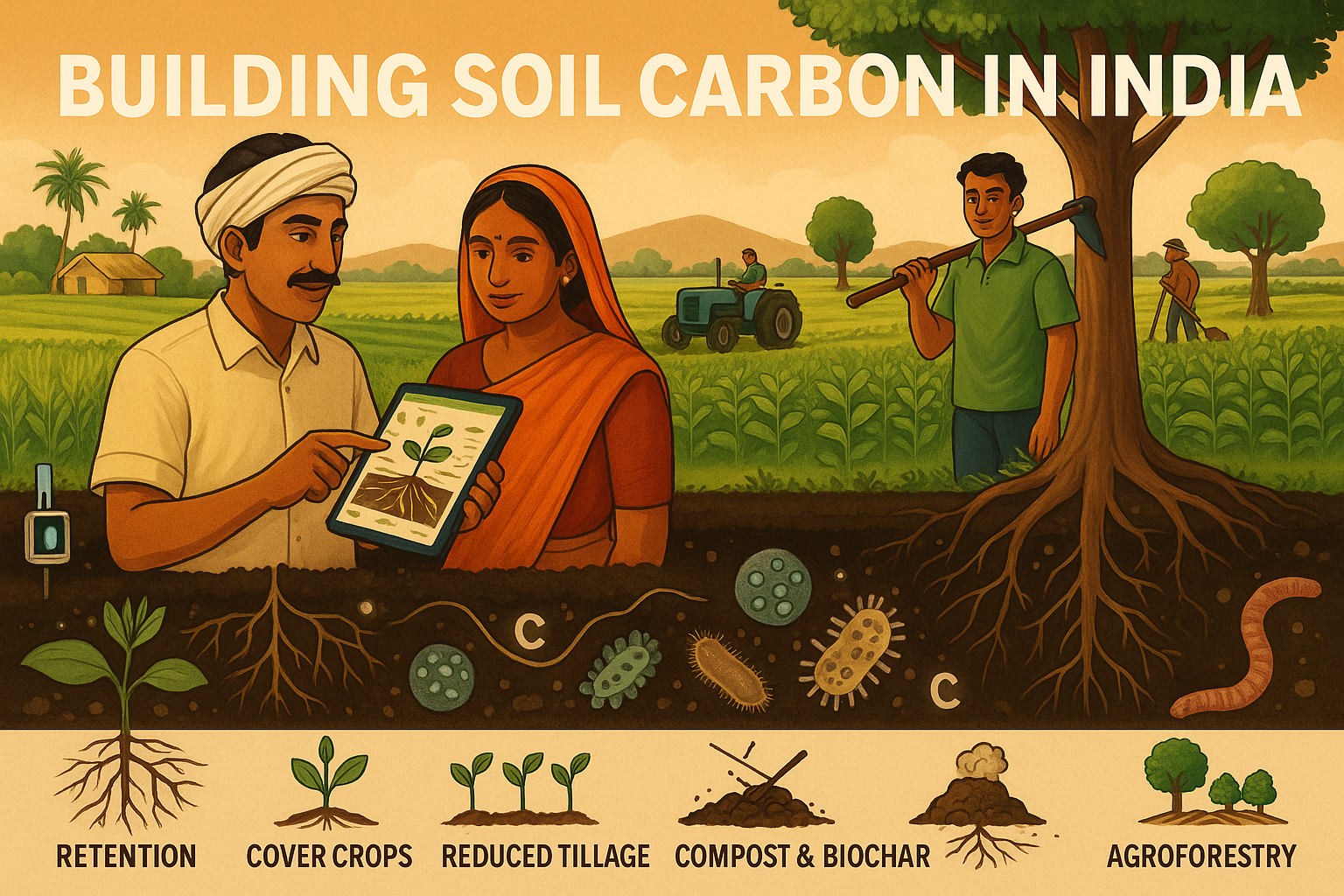 Building Carbon Back into Soil